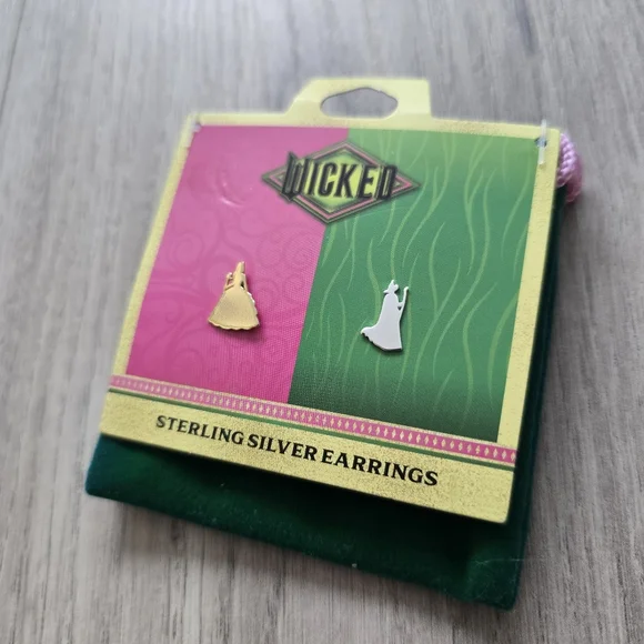 NWT Wicked Sterling Silver Earrings – Comes With Velour Bag Brand New - Picture 2 of 7